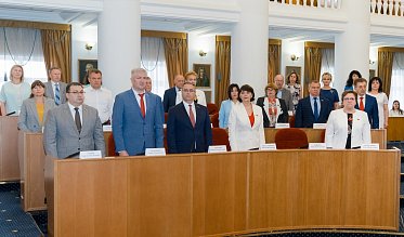 Заседание Законодательного Собрания Оренбургской области
